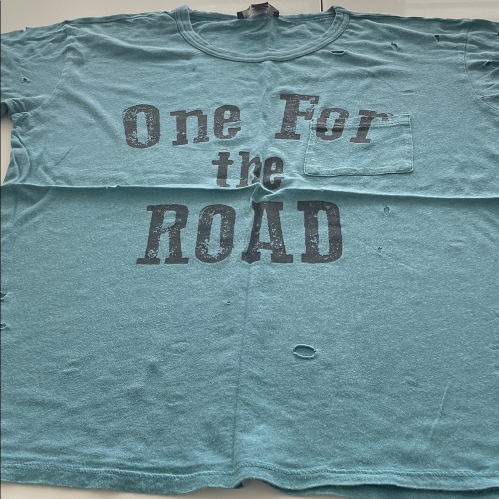 Forever 21 Aqua Casual Tee